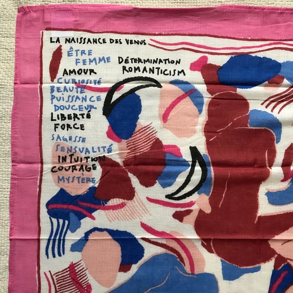 Sezane cotton French Scarf Limited Edition - Picture 5 of 12